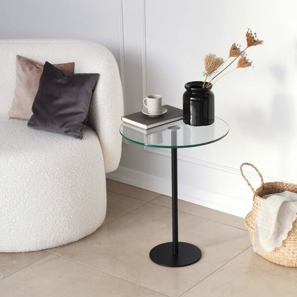 Hanah Home Dohányzóasztal Black Social - Fekete