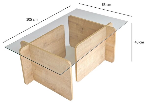 Hanah Home Coffee Table Sapphire Giona - Sapphire