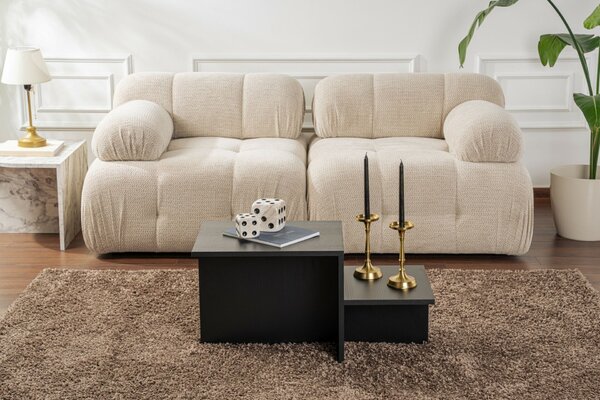 Hanah Home Dohányzóasztal Wood Black Harmony - Wood Black