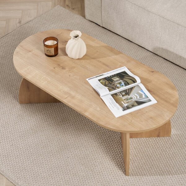 Hanah Home Sapphire Oak Melina dohányzóasztal - Sapphire Oak