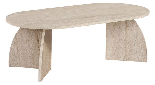 Hanah Home Coffee Table Travertine Melina - Travertine
