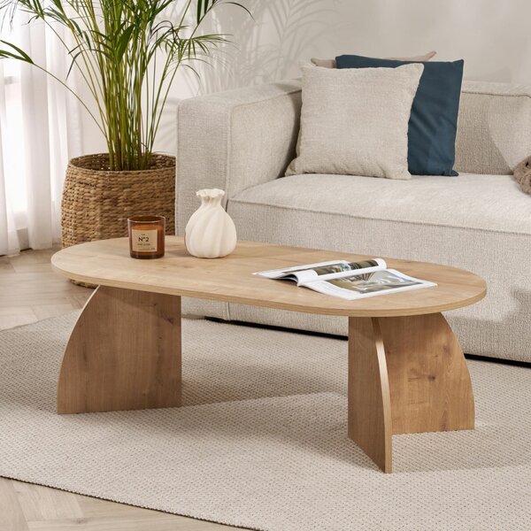 Hanah Home Sapphire Oak Melina dohányzóasztal - Sapphire Oak