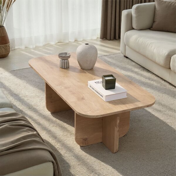 Hanah Home Coffee Table Sapphire Oak Akira - Sapphire Oak