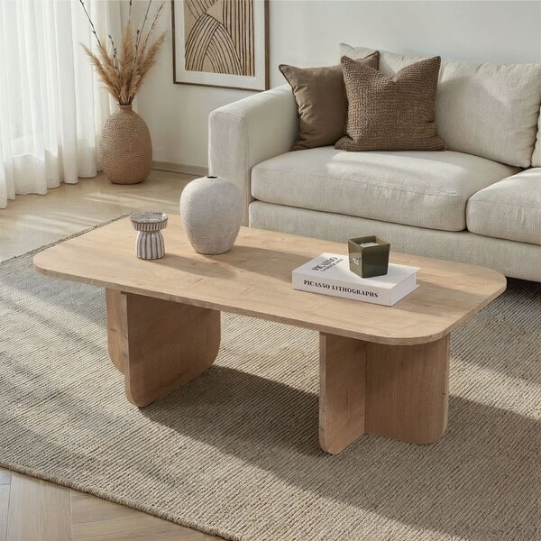 Hanah Home Coffee Table Sapphire Oak Akira - Sapphire Oak