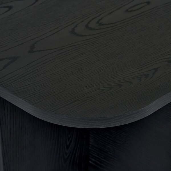 Hanah Home Coffee Table Wood Black Akira - Wood Black