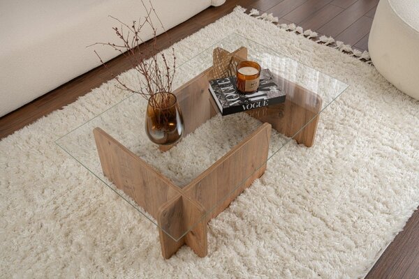 Hanah Home Coffee Table Atlantic Pine Flavio - Atlantic Pine