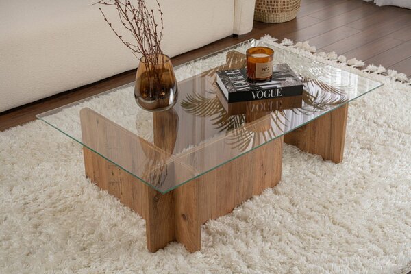 Hanah Home Coffee Table Atlantic Pine Flavio - Atlantic Pine
