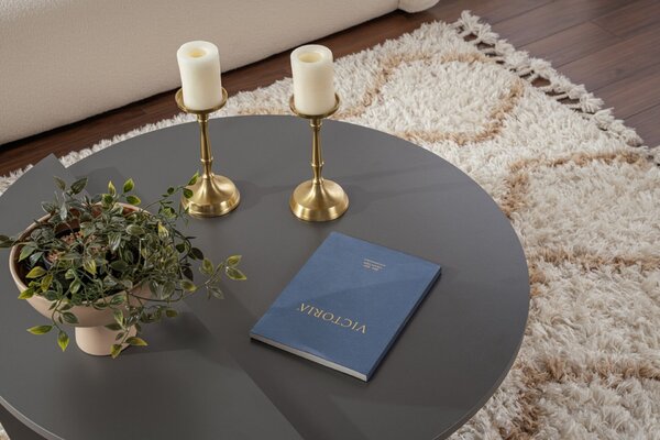 Hanah Home Dohányzóasztal Antracit Orion - Antracit