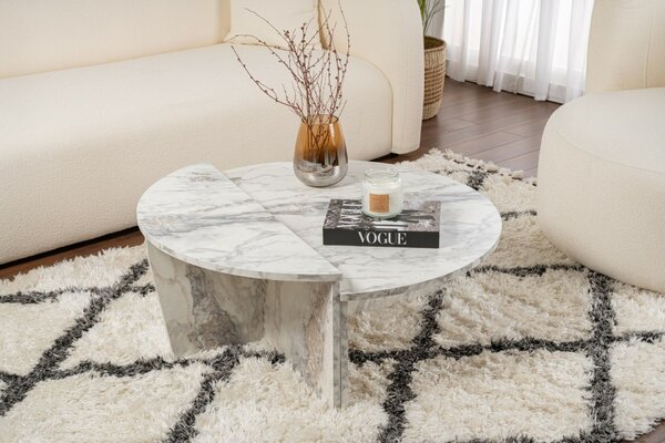 Hanah Home Coffee Table Freesia Marble Orion - Freesia Marble