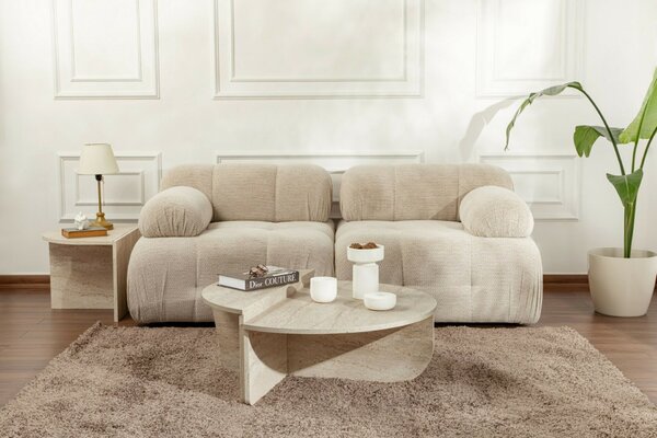 Hanah Home Dohányzóasztal Travertine Orion - Travertin