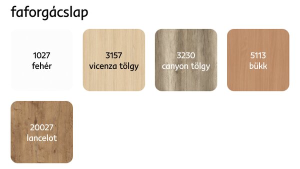 KONDELA Kihúzható ágy, fehér/sonoma tölgy, REA CROBAT