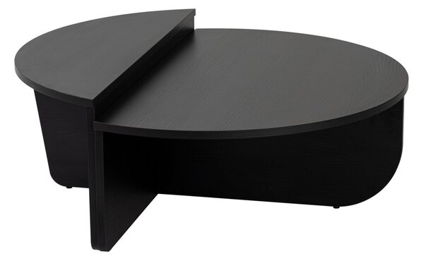 Hanah Home Coffee Table Wood Black Orion - Wood Black