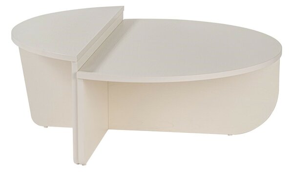 Hanah Home Coffee Table Wood White Orion - Wood White