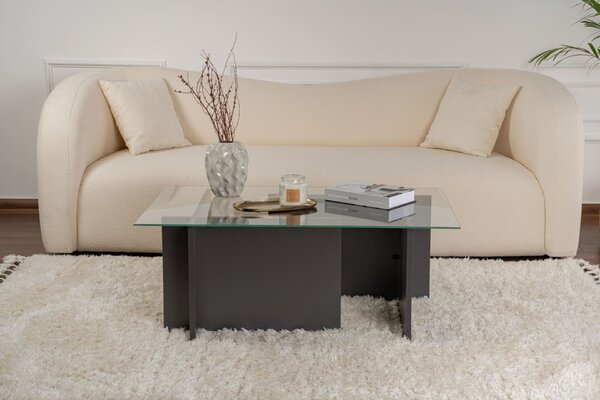 Hanah Home Vetrino dohányzóasztal antracit - antracit