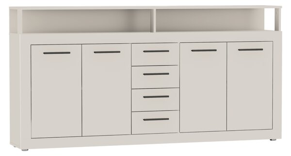 KONDELA Kombinált komód, kasmír, LUNYSA