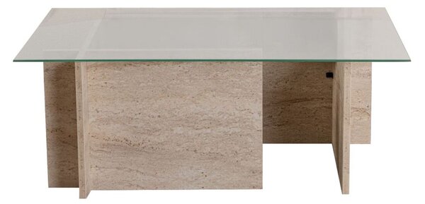 Hanah Home Coffee Table Travertine Vetrino - Travertine