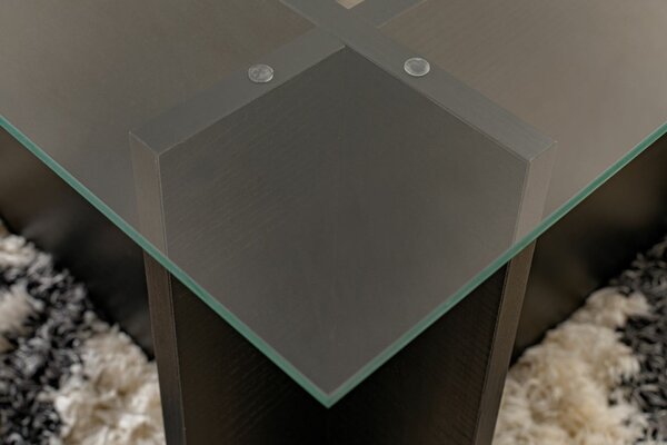 Hanah Home Coffee Table Wood Black Vetrino - Wood Black