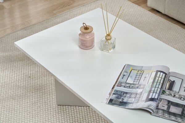 Hanah Home Coffee Table White Sabin - White