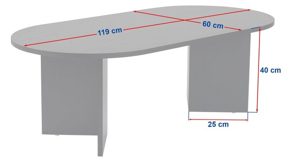 Hanah Home Coffee Table Atlantic Pine Sable - Atlantic Pine