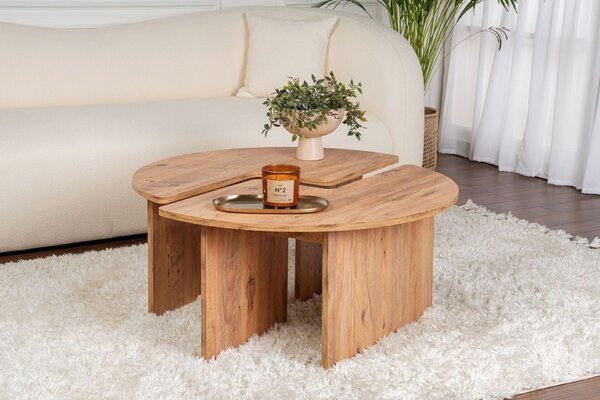 Hanah Home Coffee Table Atlantic Pine Moira - Atlantic Pine