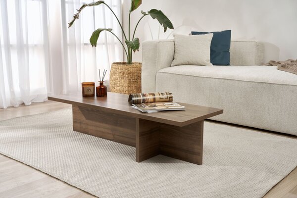 Hanah Home Dohányzóasztal Walnut Harbor - Venezia Walnut