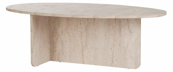 Hanah Home Coffee Table Travertine Orba - Travertine