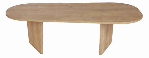 Hanah Home Dohányzóasztal Oak Ovalis - Tölgy