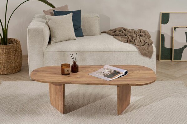 Hanah Home Coffee Table Atlantic Pine Ovalis - Atlantic Pine
