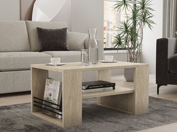 Hanah Home Dohányzóasztal Travertin Iris - Travertin