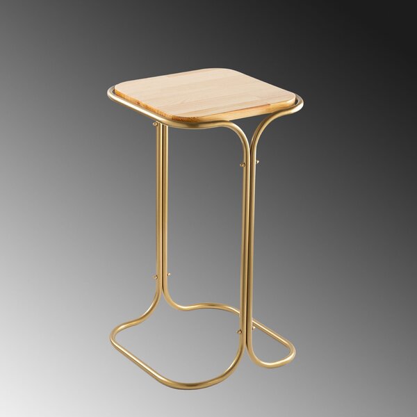 Hanah Home Dohányzóasztal GoldNatural Shb-001-C