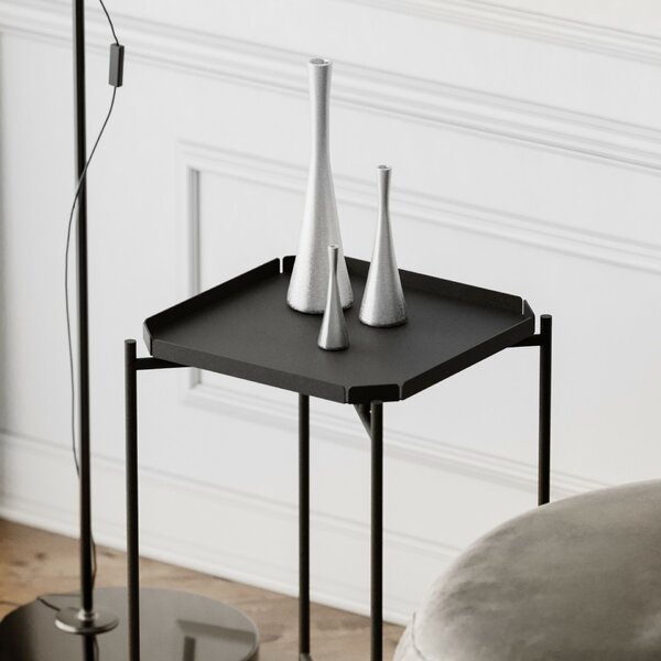 Hanah Home Fekete Dohányzóasztal Shb-008