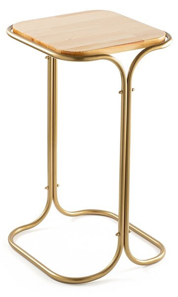 Hanah Home Dohányzóasztal GoldNatural Shb-001-C