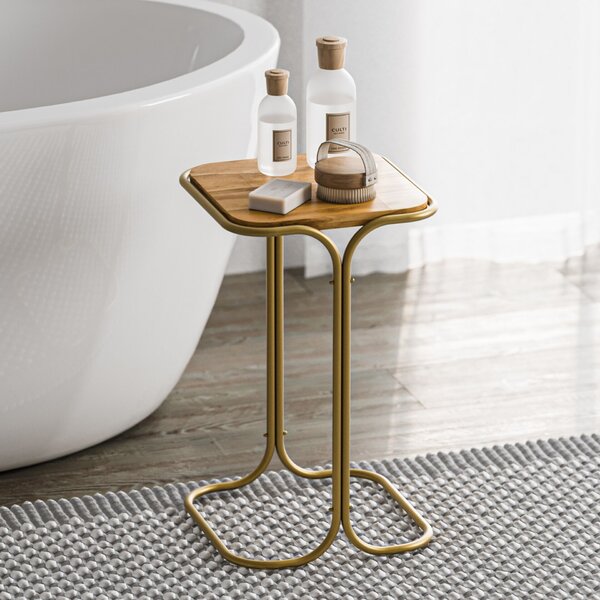 Hanah Home Dohányzóasztal GoldNatural Shb-001-C