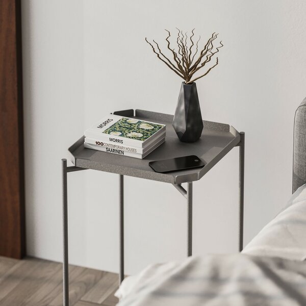 Hanah Home Szürke Dohányzóasztal Shb-008-C