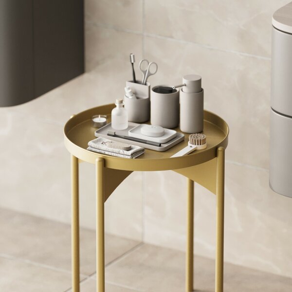 Hanah Home Coffee Table Gold Shb-002-B
