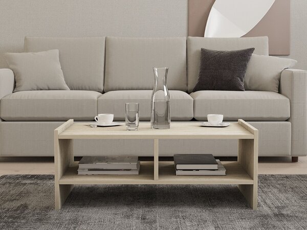 Hanah Home Coffee Table Travertine Pera - Travertine