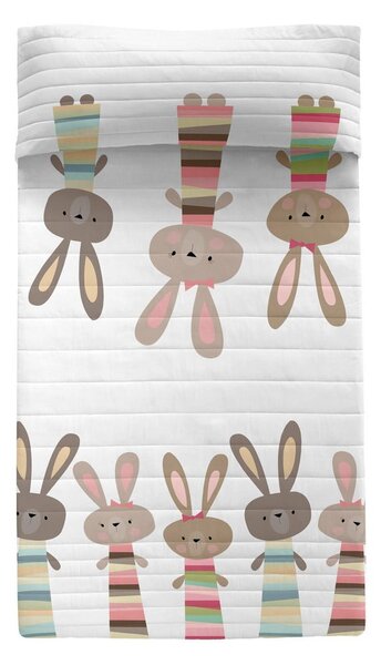 Pamut gyerek ágytakaró 260x180 cm Rabbit family – Moshi Moshi