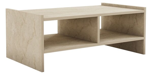 Hanah Home Coffee Table Travertine Pera - Travertine