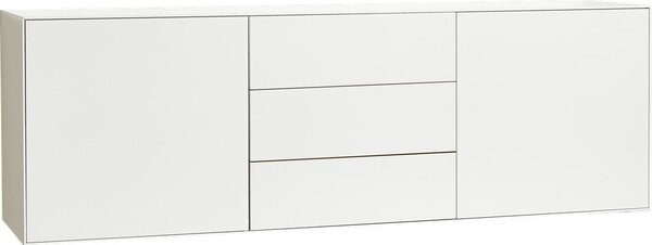 Fehér alacsony komód 180x59 cm Edge by Hammel - Hammel Furniture