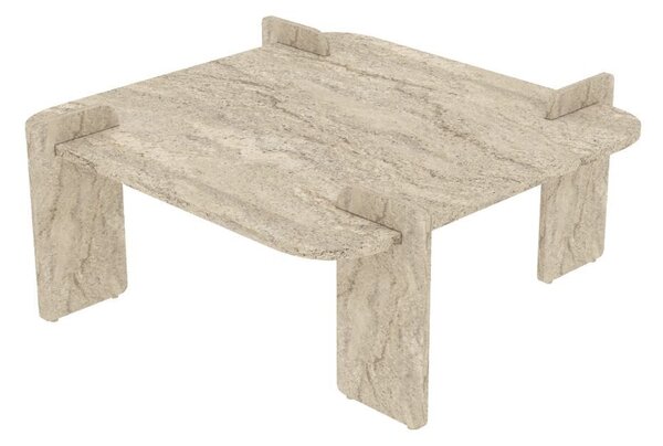Hanah Home Coffee Table Travertine Woog - Travertine