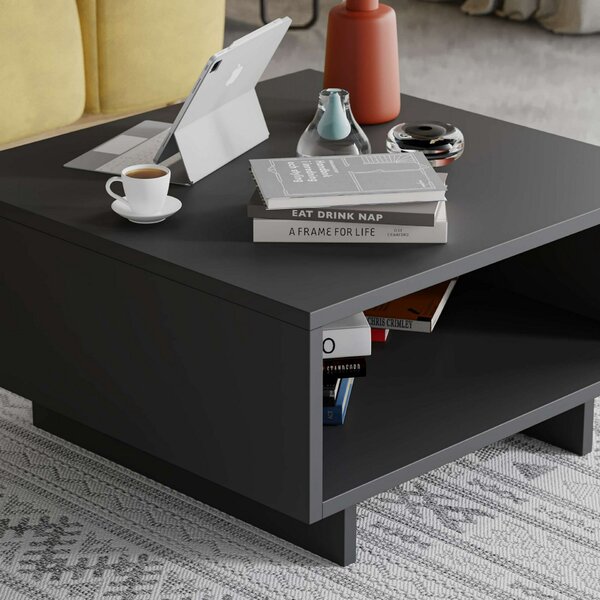 Hanah Home Coffee Table Anthracite Hola - Anthracite