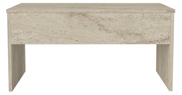 Hanah Home Coffee Table Travertine Akilli