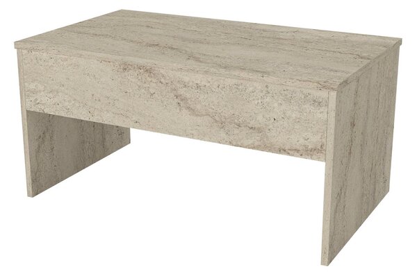 Hanah Home Coffee Table Travertine Akilli