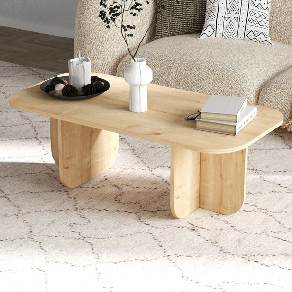 Hanah Home Coffee Table Sapphire Oak Becaj - Sapphire Oak
