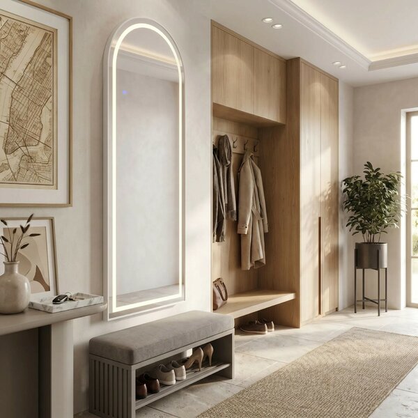 Tükör LED Orbit 60x170cm White