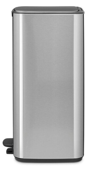 Szemétkosár Brabantia Bo Pedal 1010144, 30 L, Lágy zárás, Csúszásgátló talp, Ujjlenyomat-álló, Rozsdamentes acél/Matt