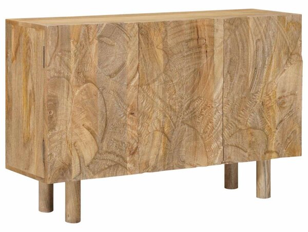 Széf 100 x 30 x 65 cm Tömör Mangófa és Műszaki Fa