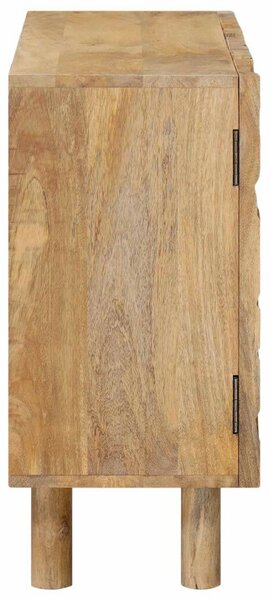 Széf 100 x 30 x 65 cm Tömör Mangófa és Műszaki Fa