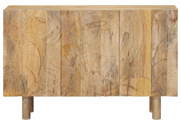 Széf 100 x 30 x 65 cm Tömör Mangófa és Műszaki Fa