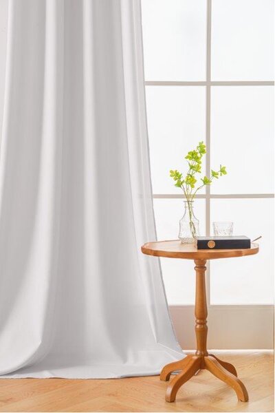 Fehér OXFORD LIGHT függöny 140x270 cm Felfüggesztés: Hullámos sínszalag